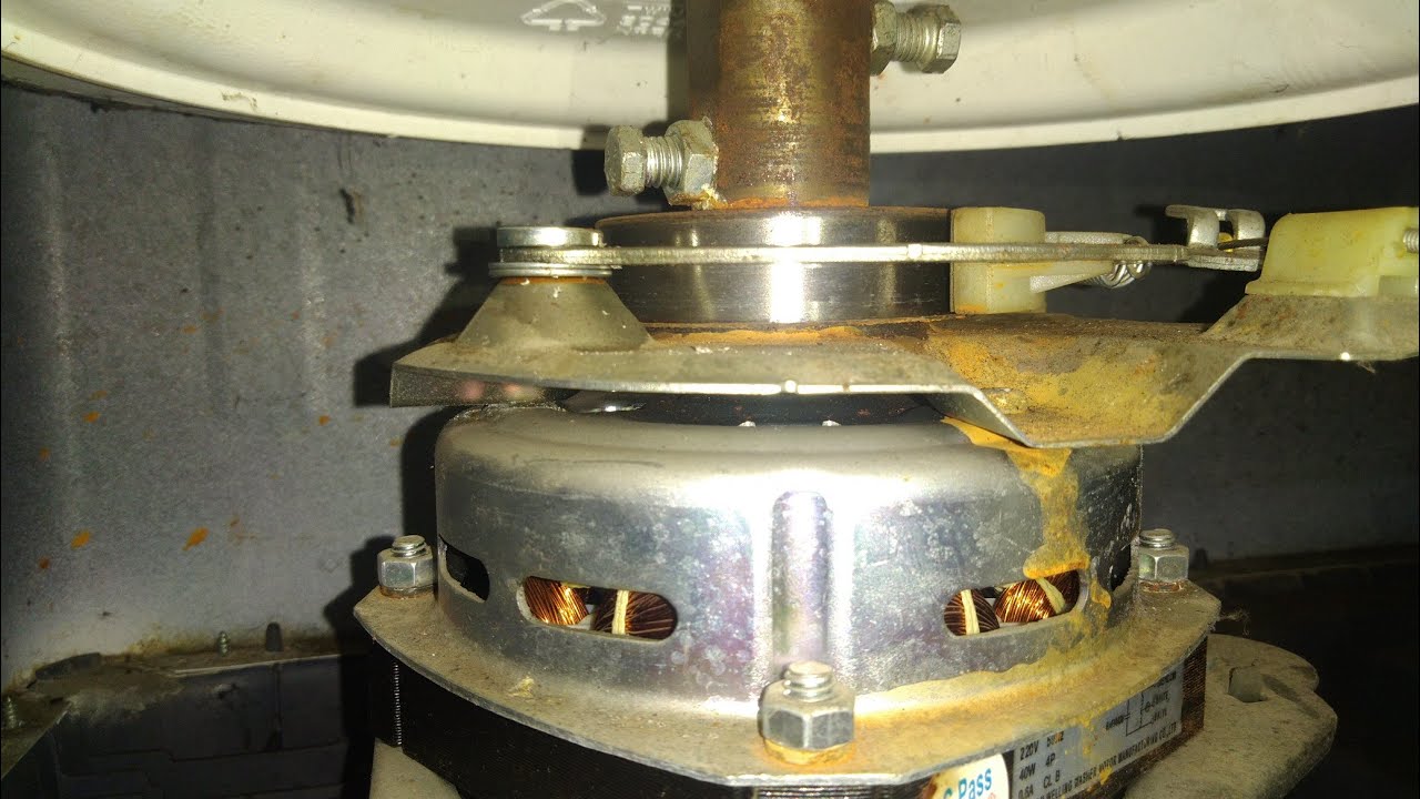 Washing machine spin motor problem