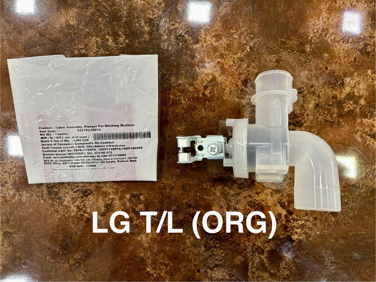 LG washing machine top load drain assembly original